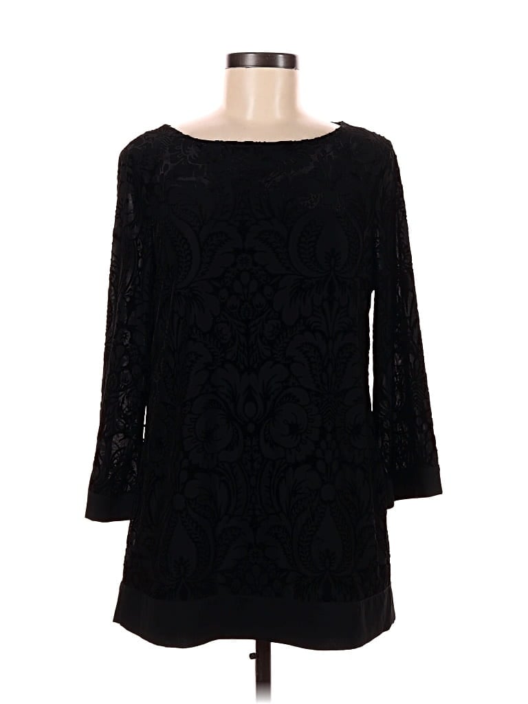 Pre-owned Charter Club Pullover Sweater In Black