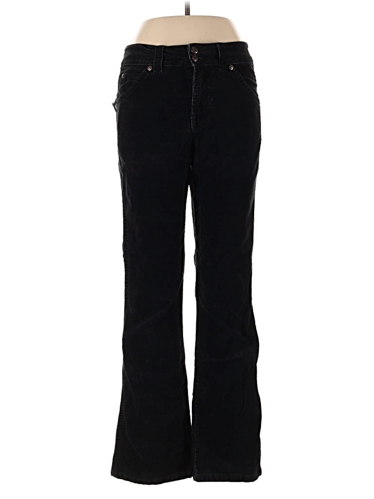 Pre-owned Gloria Vanderbilt Casual Pants In Black