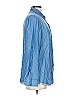 BeachLunchLounge 100% Lyocell Blue Long Sleeve Button-Down Shirt Size L - photo 4