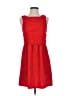 Theme 100% Polyester Solid Red Cocktail Dress Size S - photo 1