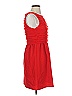 Theme 100% Polyester Solid Red Cocktail Dress Size S - photo 4