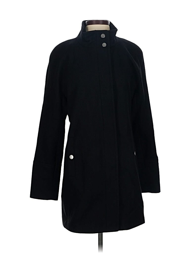 Pre-owned Lucky Brand Coat In Black