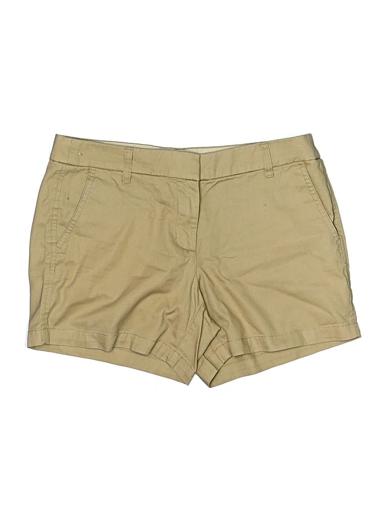 Pre-owned J.crew Factory Store Khaki Shorts In Brown