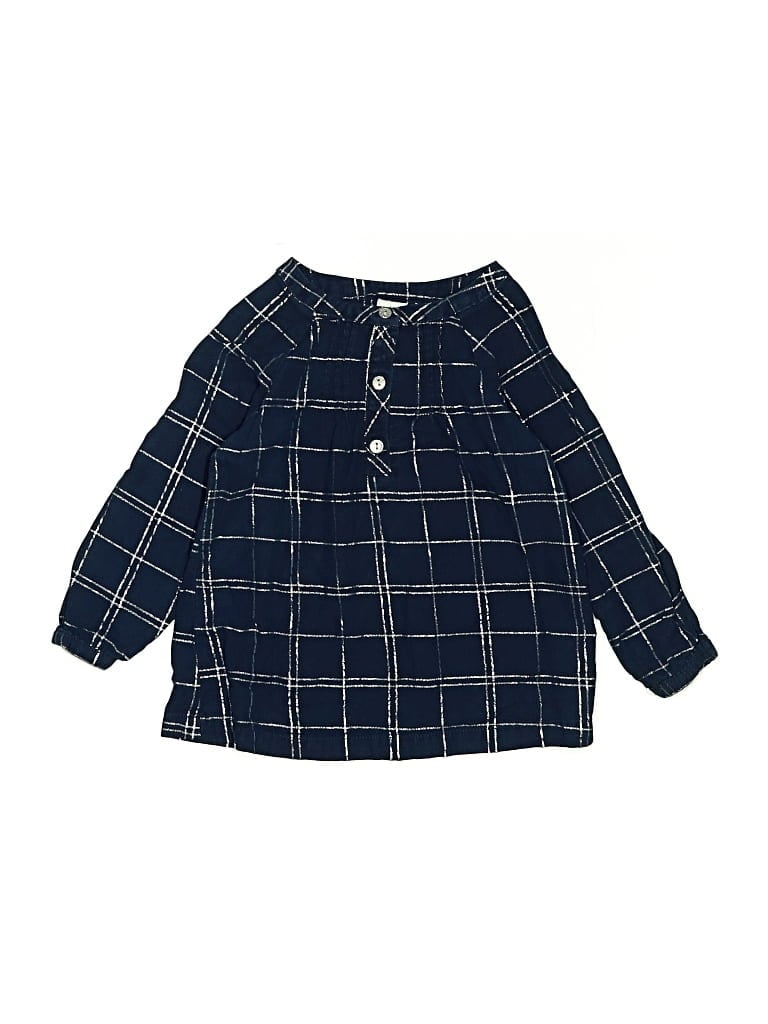 Pre-owned Carter's Kids' Dress In Blue