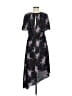 Lewit Floral Black Casual Dress Size 8 - photo 2
