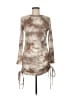 Binny Tie-dye Tan Casual Dress One size - photo 1