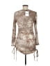 Binny Tie-dye Tan Casual Dress One size - photo 2