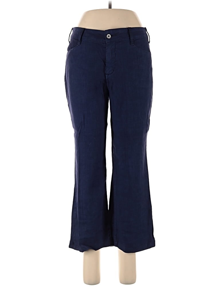 Click to view more detailed imagery on our partner's website Pre-owned Nydj Linen Pants In Blue
