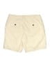 Esprit 100% Cotton Solid Ivory Khaki Shorts Size 10 - photo 2