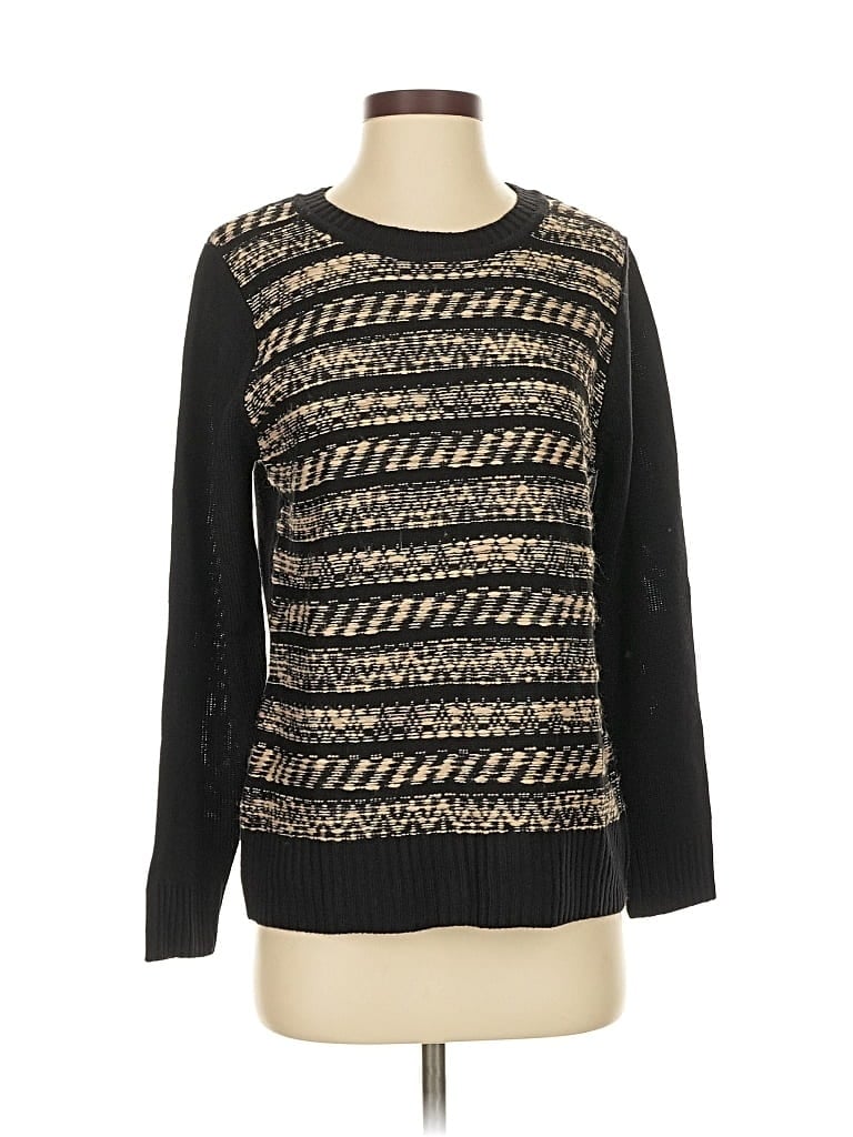 Pre-owned Jenny Pullover Sweater In Black