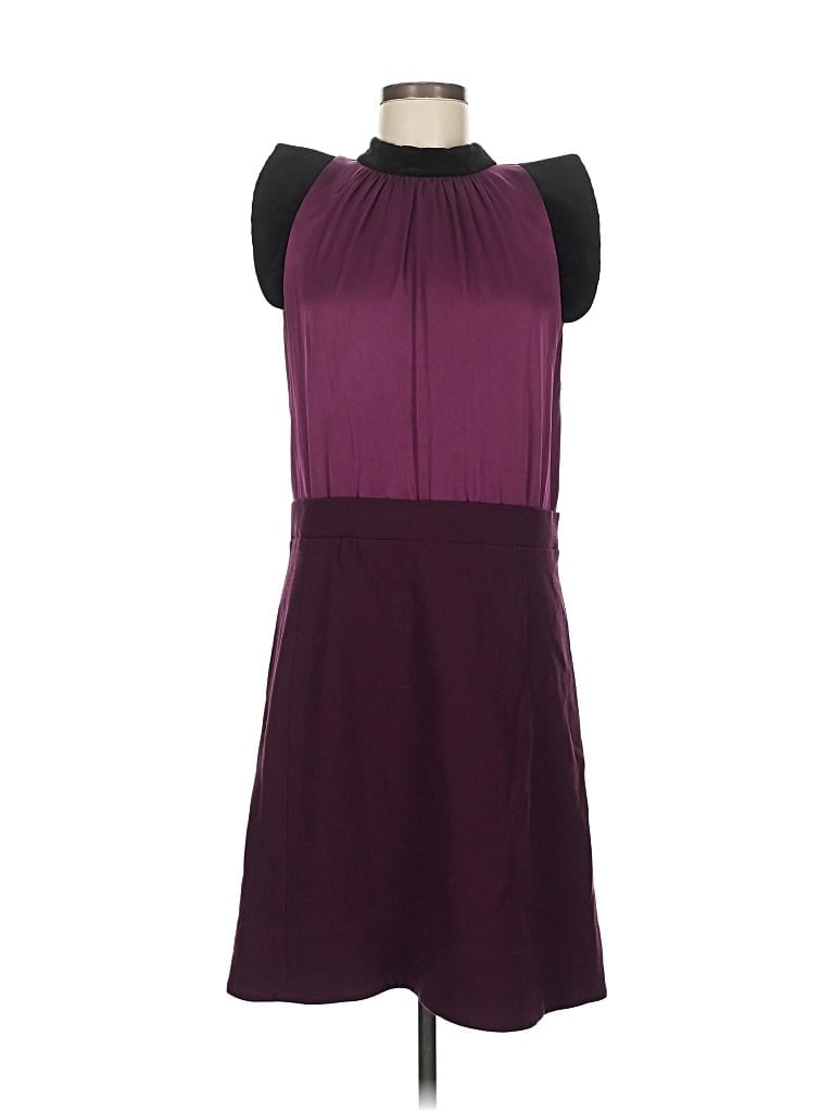 Pre-owned Jill Stuart Cocktail Dress In Burgundy
