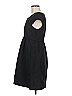 HD in Paris Solid Black Casual Dress Size 6 - photo 5