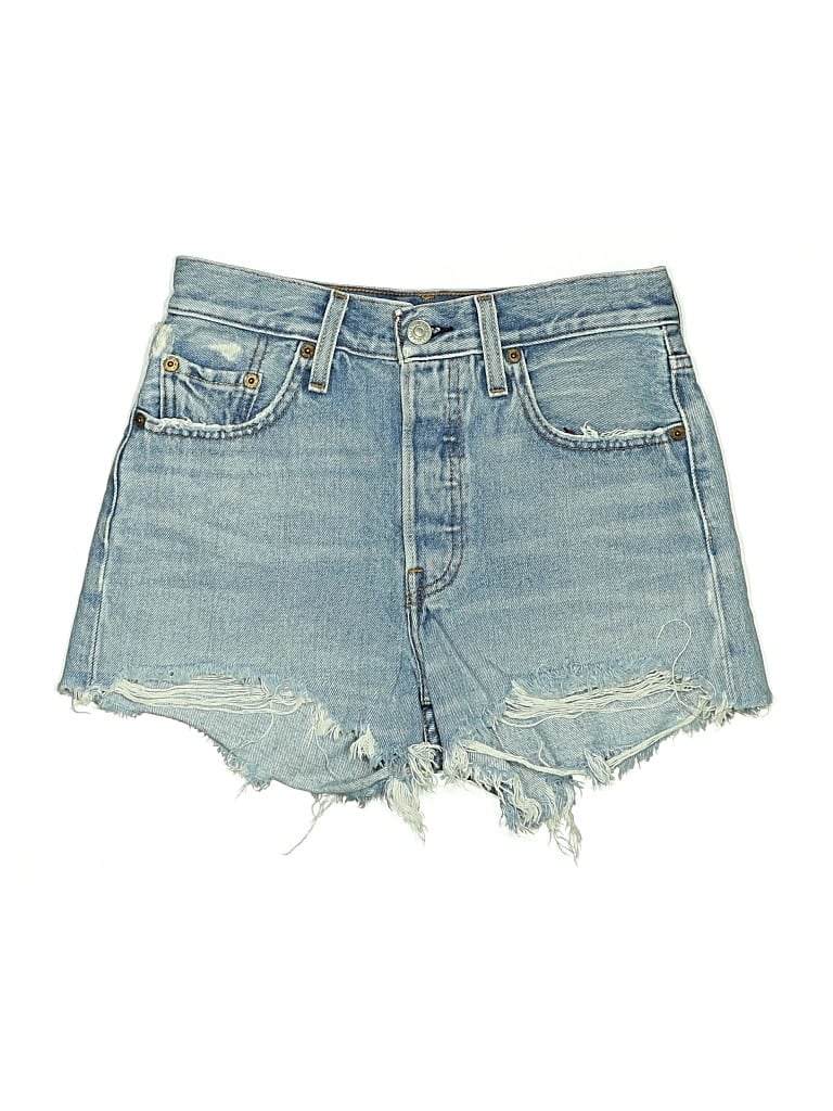 Pre-owned Levi's Denim Shorts In Blue
