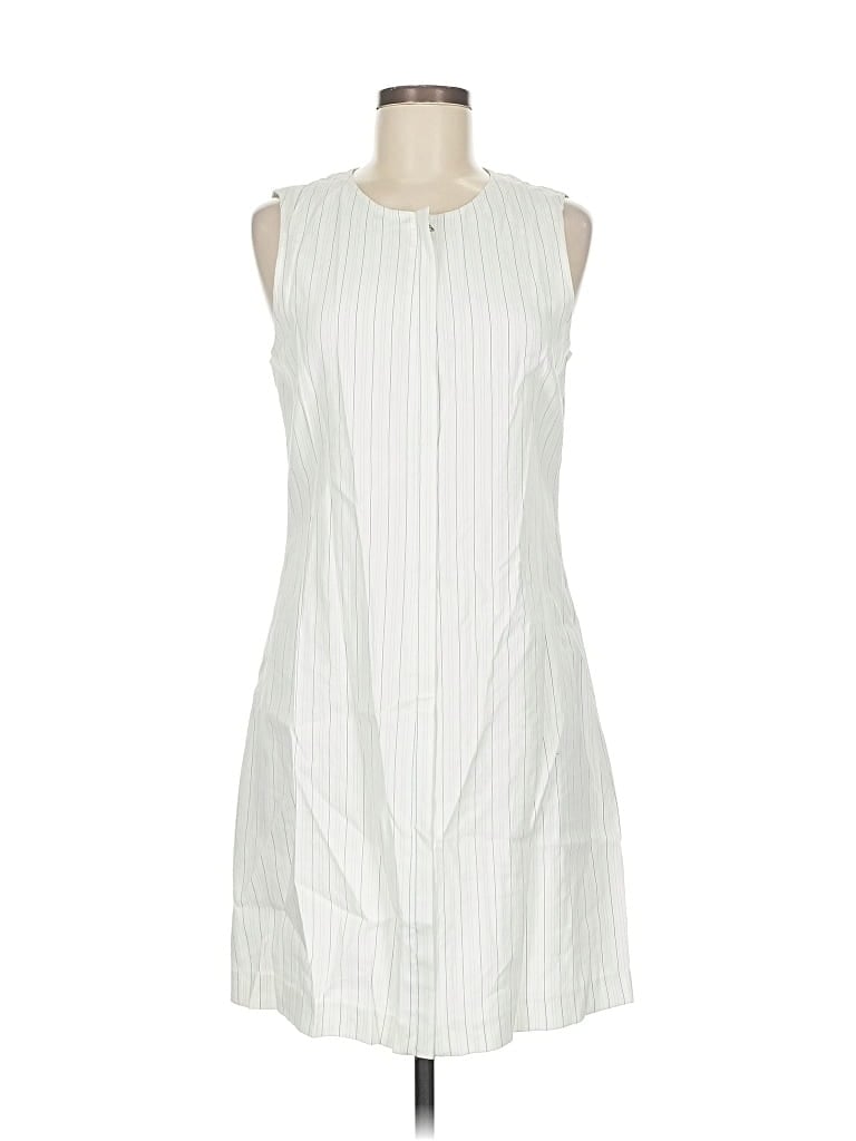 Pre-owned Theory Sleeveless Top White Halter Neckline Tops