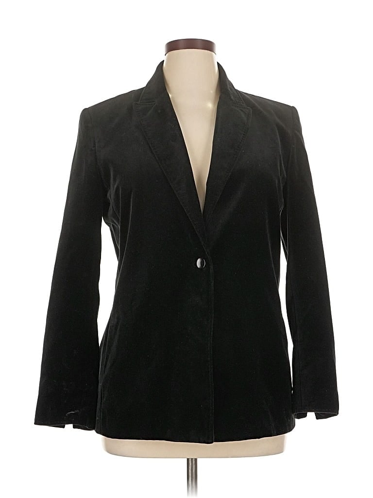 Pre-owned Garfield & Marks Blazer Jacket In Black