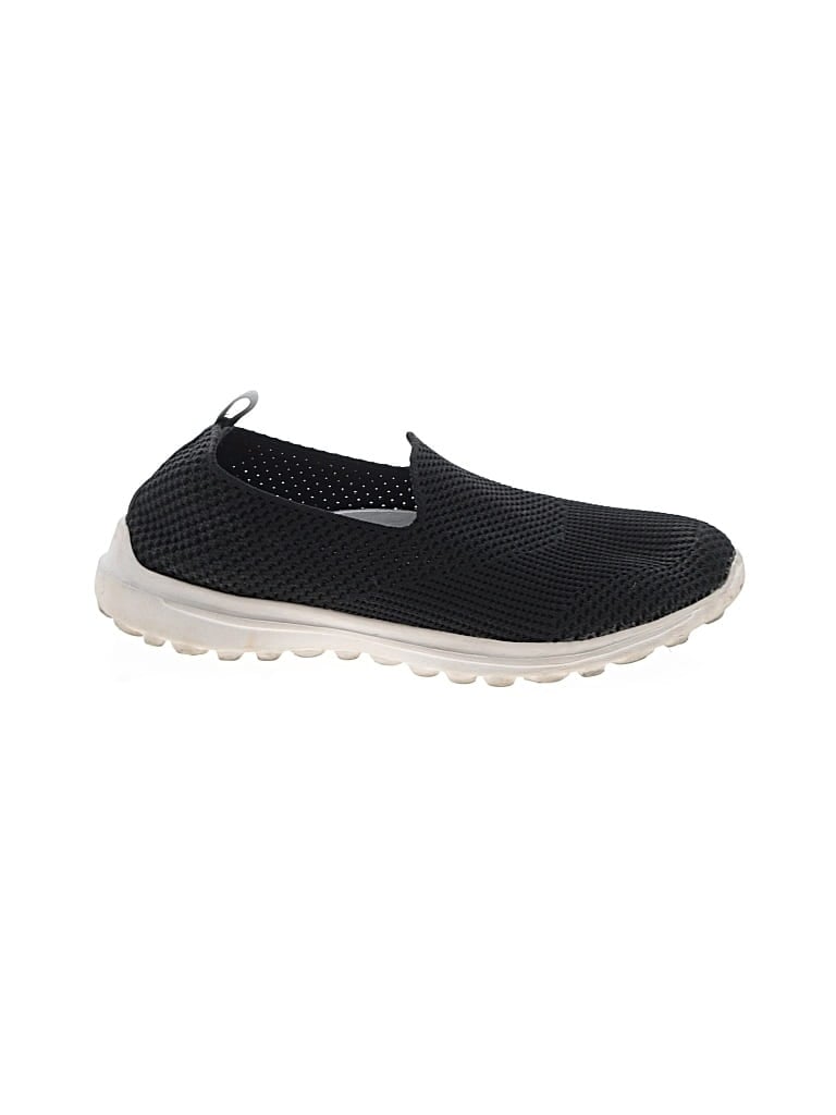 Pre-owned Unbranded Flats In Black