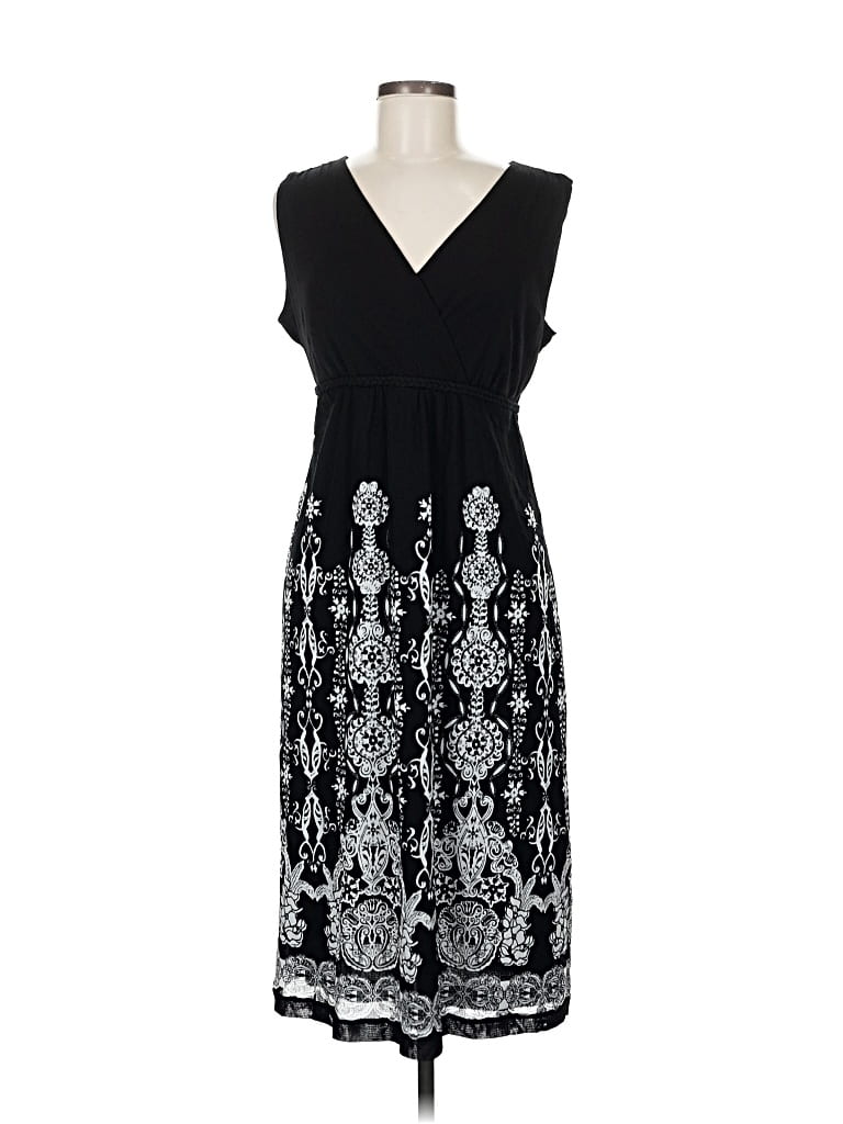 Pre-owned 212 Collection Casual Dress In Black