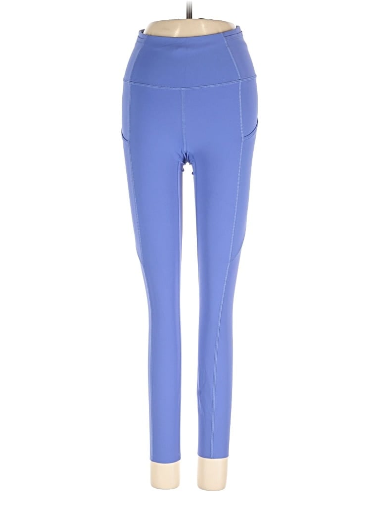 Pre-owned Lululemon Athletica Active Pants In Blue