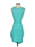 Unbranded Solid Teal Cocktail Dress Size S - photo 2