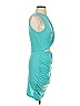 Unbranded Solid Teal Cocktail Dress Size S - photo 4