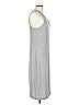 Gap Solid Gray Casual Dress Size L - photo 4