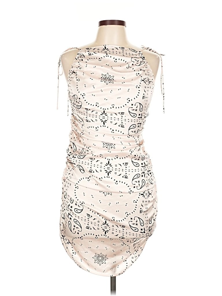 Pre-owned Lioness Cocktail Dress In White