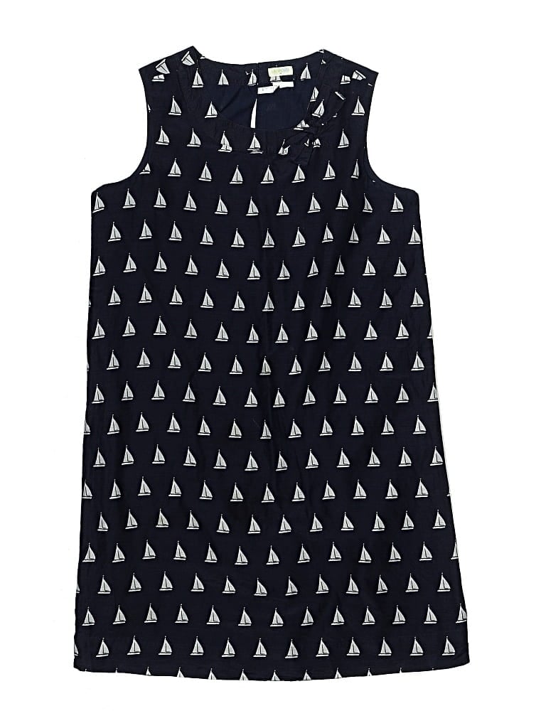 Pre-owned Crewcuts Outlet Kids' Dress In Blue