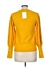 Magaschoni Yellow Pullover Sweater Size M - photo 2