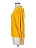 Magaschoni Yellow Pullover Sweater Size M - photo 5