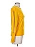 Magaschoni Yellow Pullover Sweater Size M - photo 4
