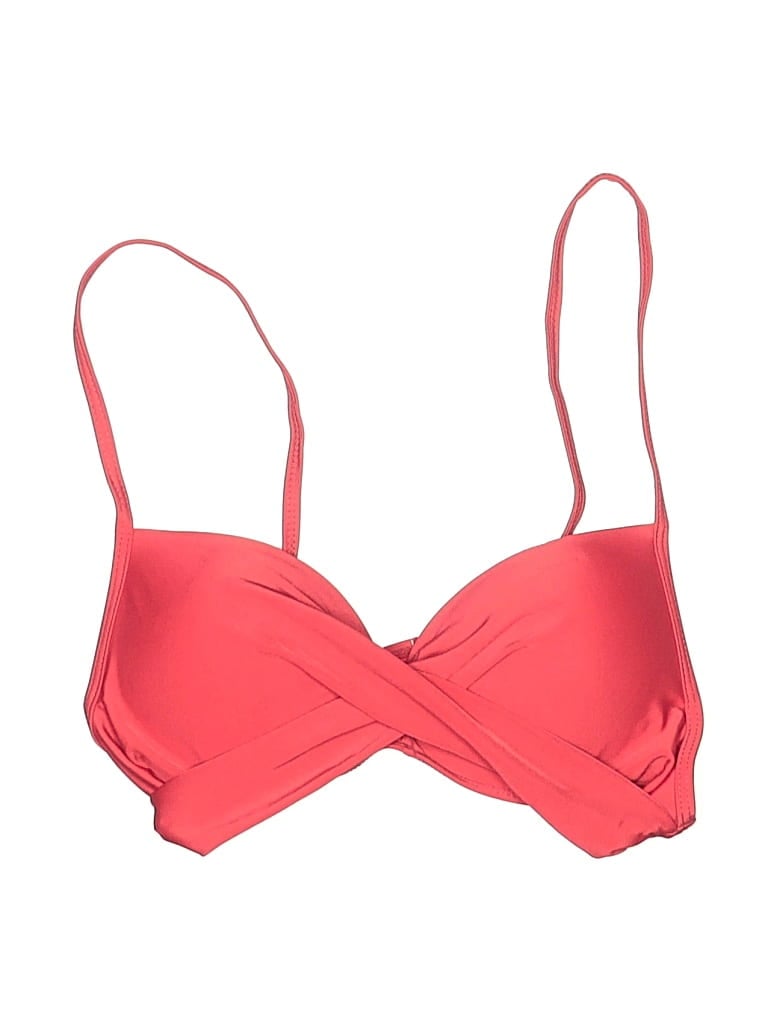 UNBRANDED Pre-owned Swimsuit Top Red Swimwear