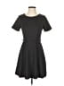 Forever 21 Solid Gray Casual Dress Size S - photo 1