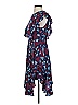 BCBG Print Blue Cocktail Dress Size 2 - photo 5