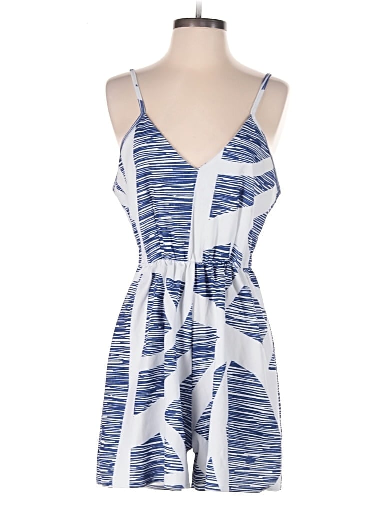 Pre-owned Angashion Romper In Blue