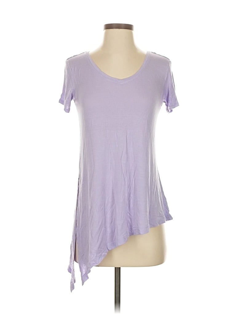 Pre-owned Yogalicious Short Sleeve T-shirt In Purple