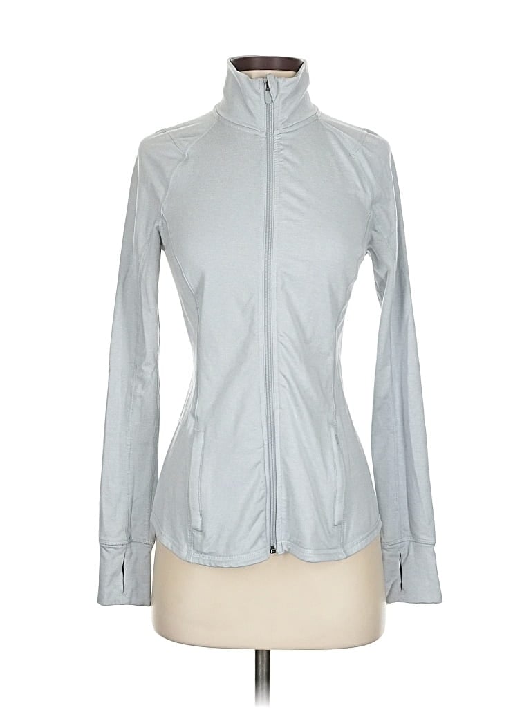 Pre-owned Active By Old Navy Track Jacket In Gray