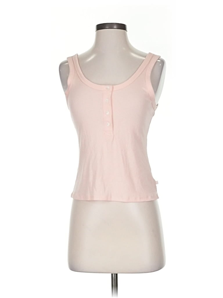 Pre-owned Old Navy Tank Top Pink Sweetheart Neckline Tops