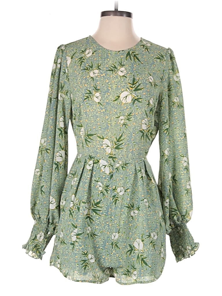 AAKAA Pre-owned Romper In Green