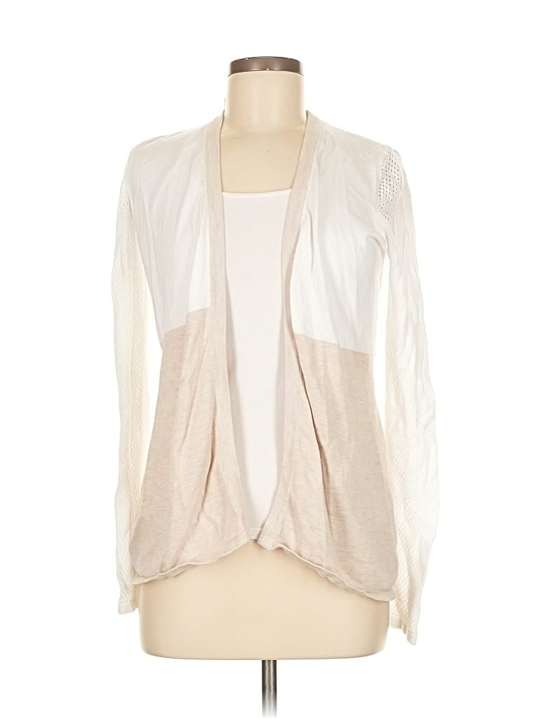 Pre-owned Belldini Cardigan Sweater In White