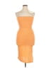 Le Lis Orange Cocktail Dress Size S - photo 1