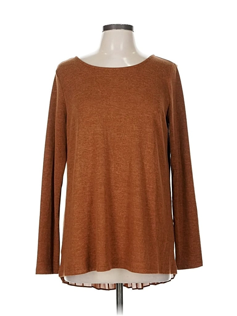 Pre-owned G By Giuliana Rancic Pullover Sweater In Brown