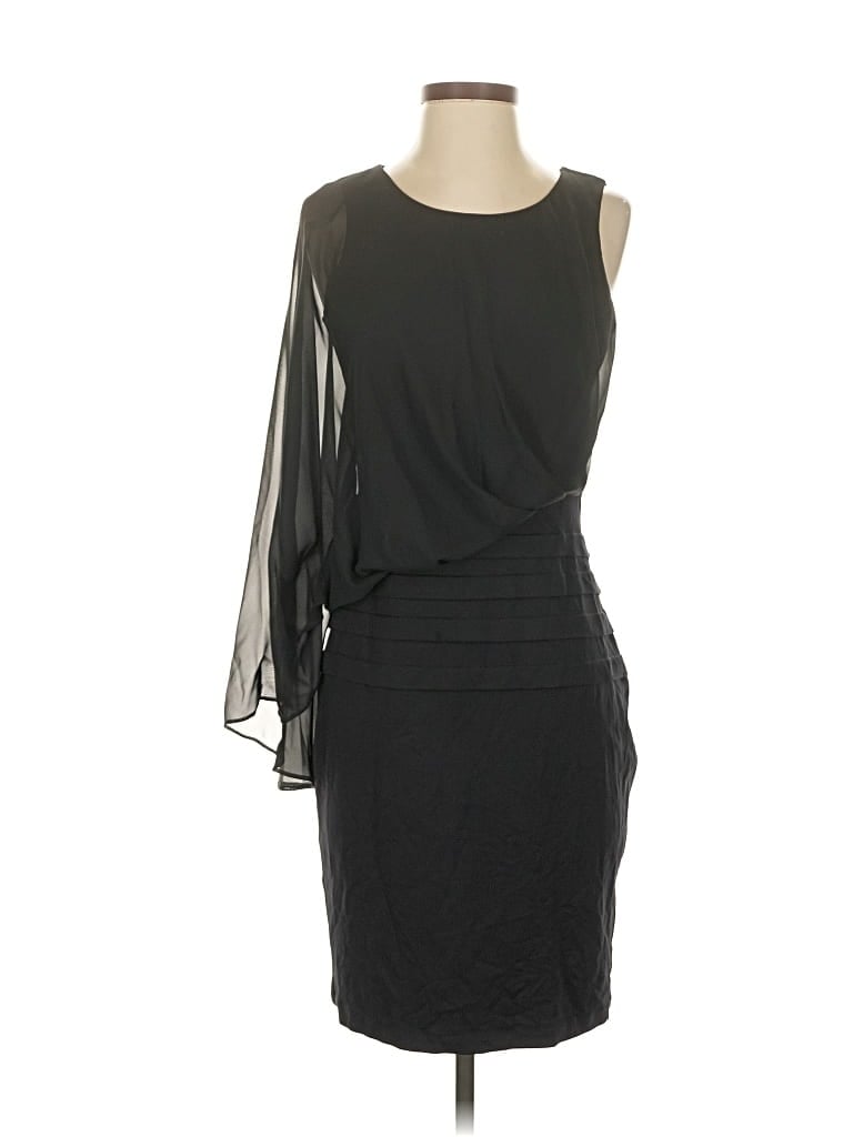 Pre-owned Marc New York Andrew Marc Cocktail Dress In Black