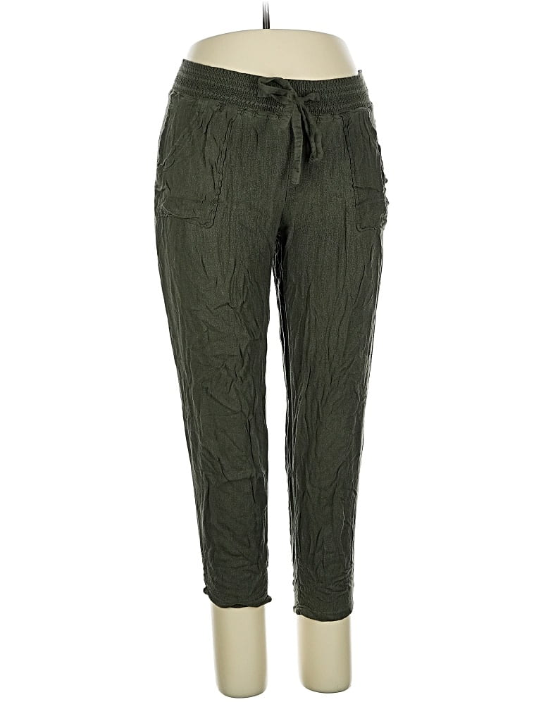 Pre-owned Ci Sono Casual Pants In Green