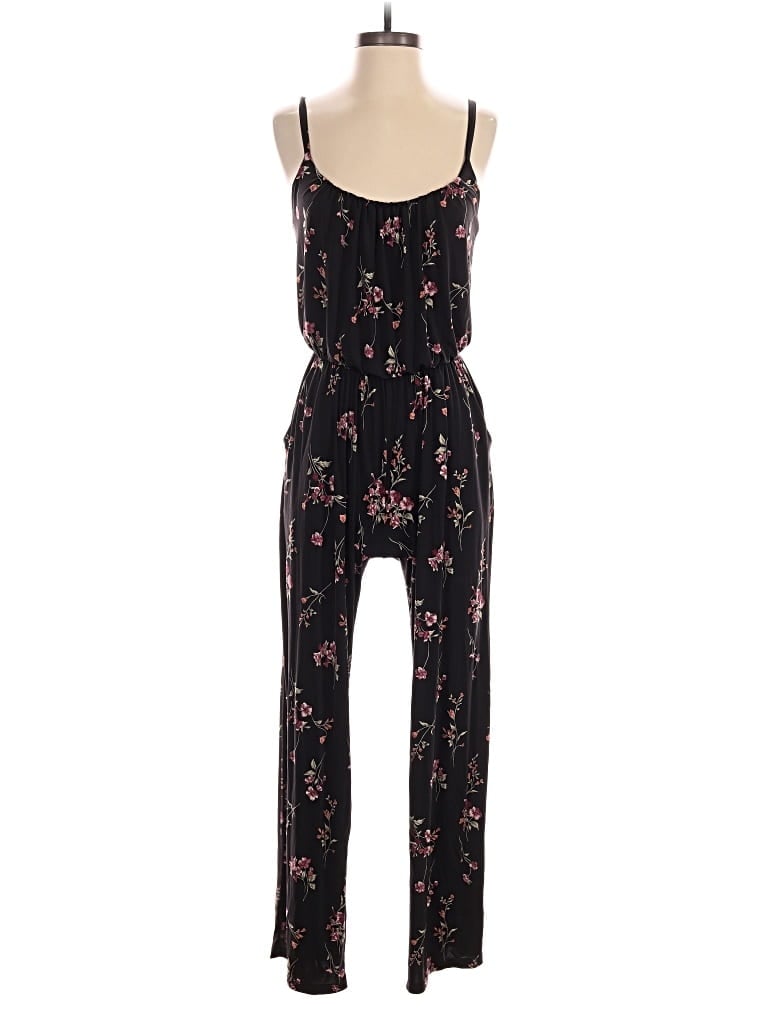 Pre-owned Kaileigh Jumpsuit In Black