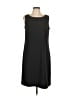 Mary McFadden 100% Polyester Solid Black Casual Dress Size 12 - photo 1