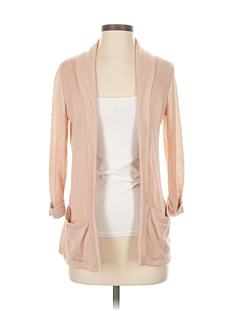 Pre-owned Pins And Needles Cardigan Sweater In Brown