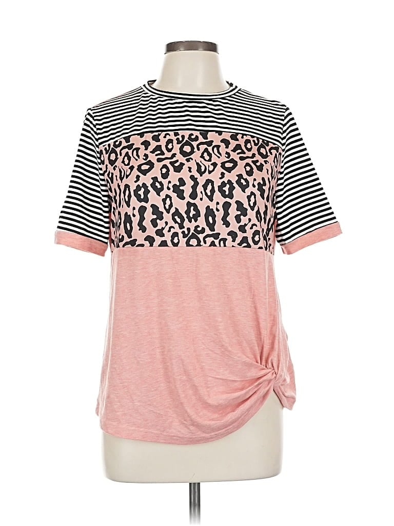 Pre-owned Emery Rose Short Sleeve T-shirt In Pink
