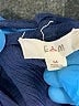 E&M Collection Blue Sleeveless Blouse Size M - photo 7