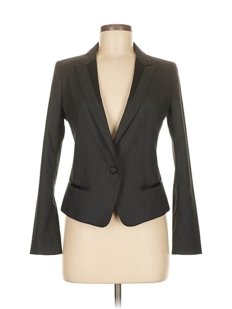 Pre-owned Unbranded Blazer Jacket In Black