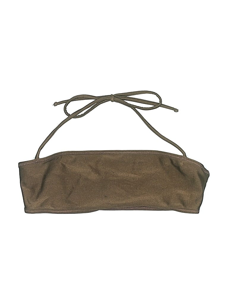 Pre-owned Smartwool Swimsuit Top Brown Swimwear